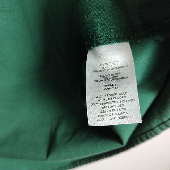 Bass Pro Shops Button-Up Shirt Men's XXL Green Embroidered Logo Long Slvs - Picture 8 of 9